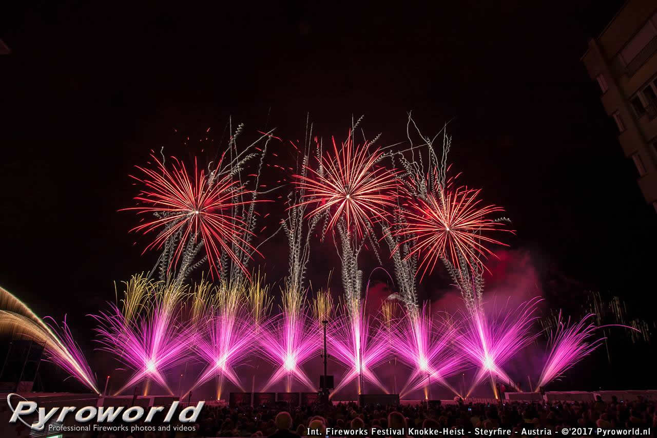steyFire Feuerwerk Internationaal Vuurwerkfestival Knokke-Heist