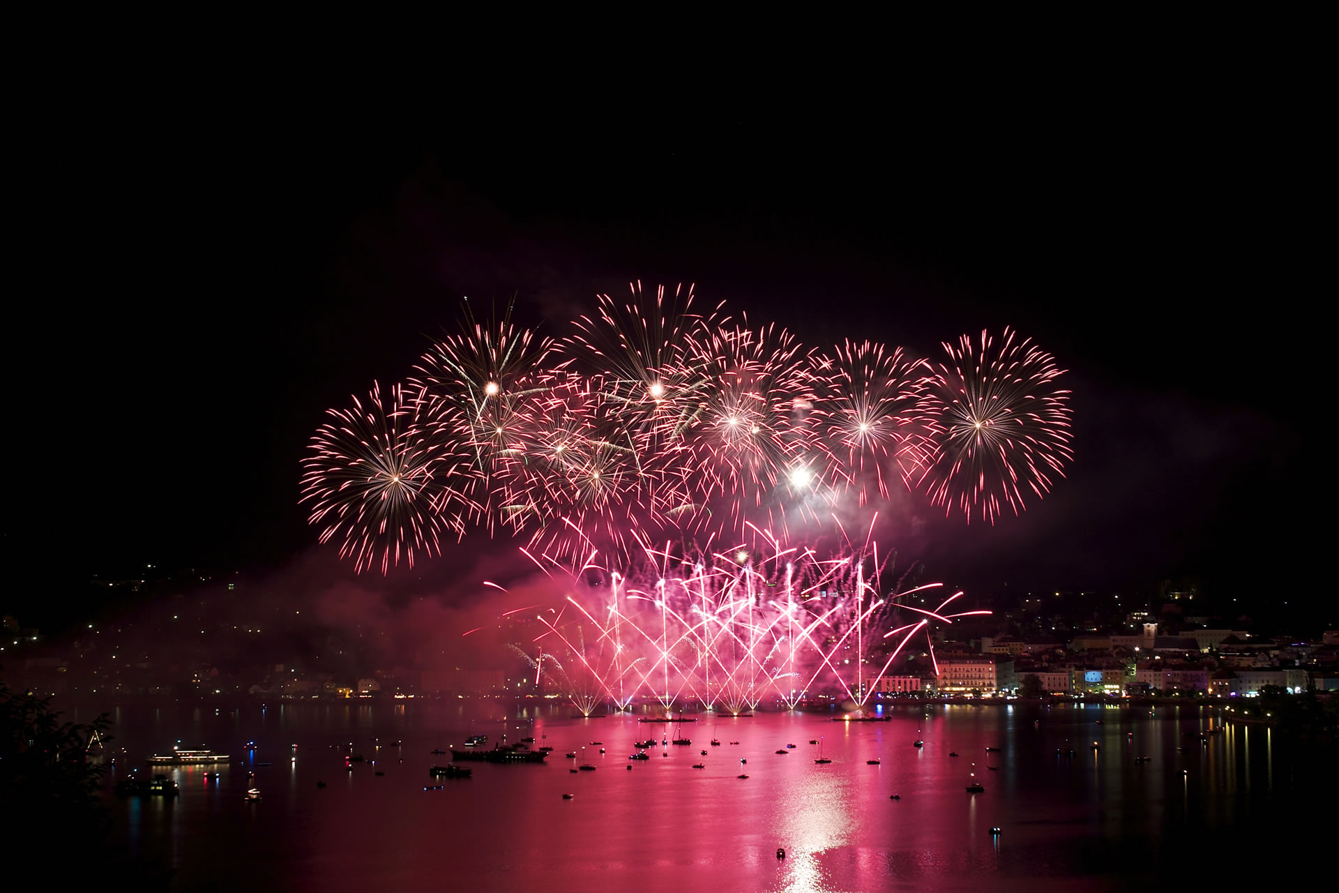 steyrFire Feuerwerk Lichterfest Gmunden