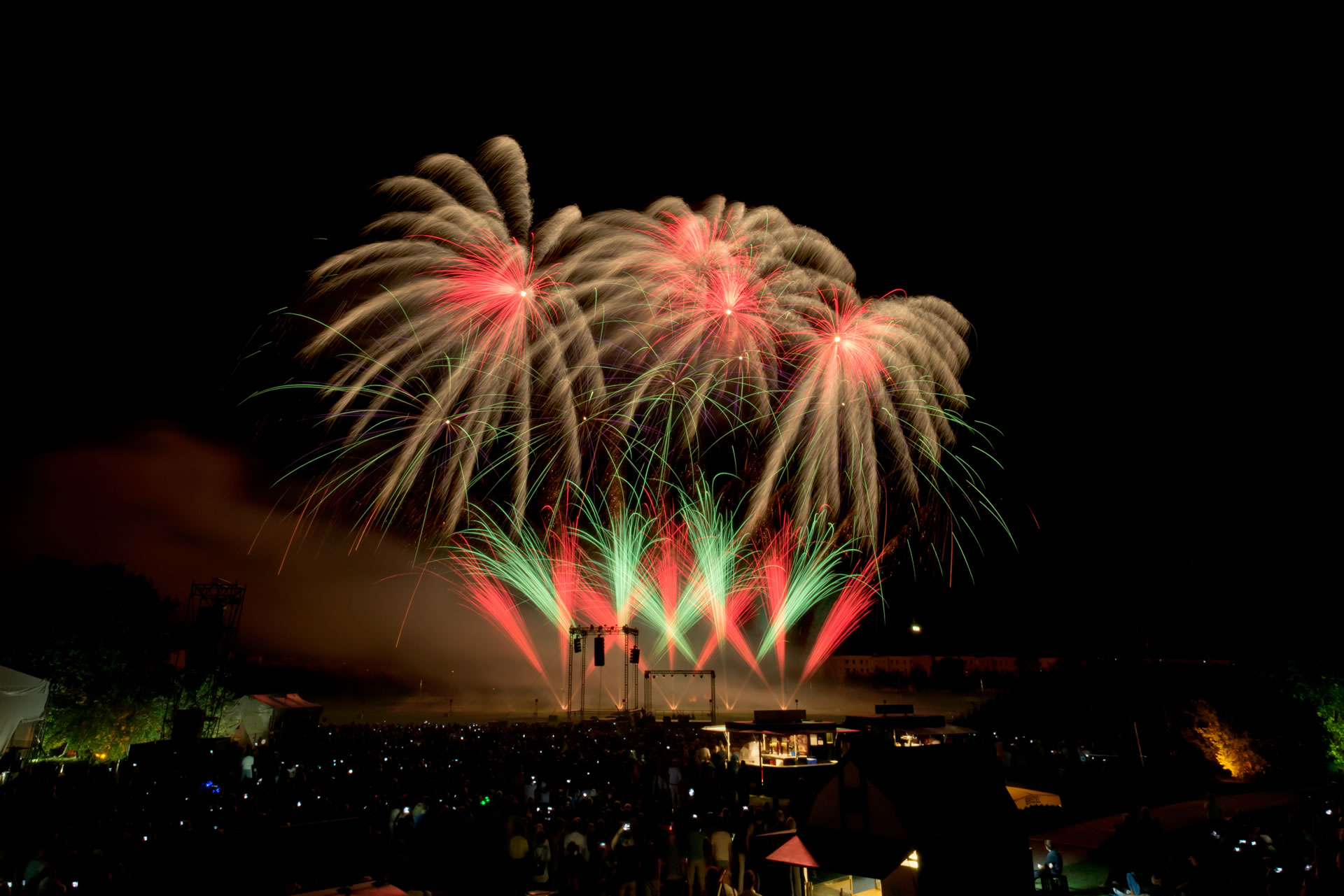 steyrFire Feuerwerk Feuerwerkersinfonie Potsdam